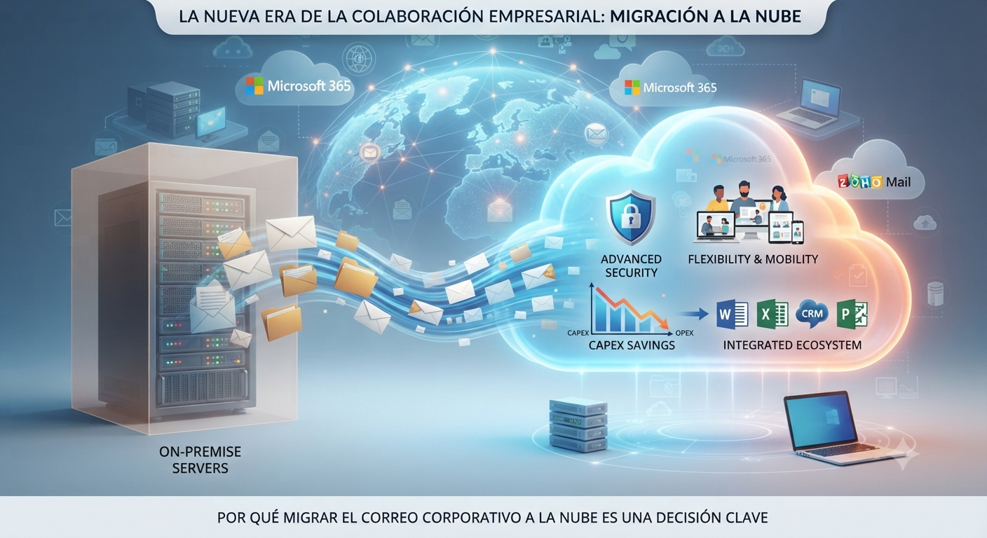 La importancia de migrar el correo corporativo a la nube