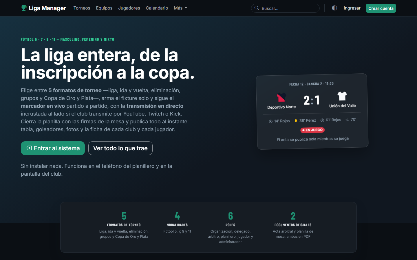 Liga Manager